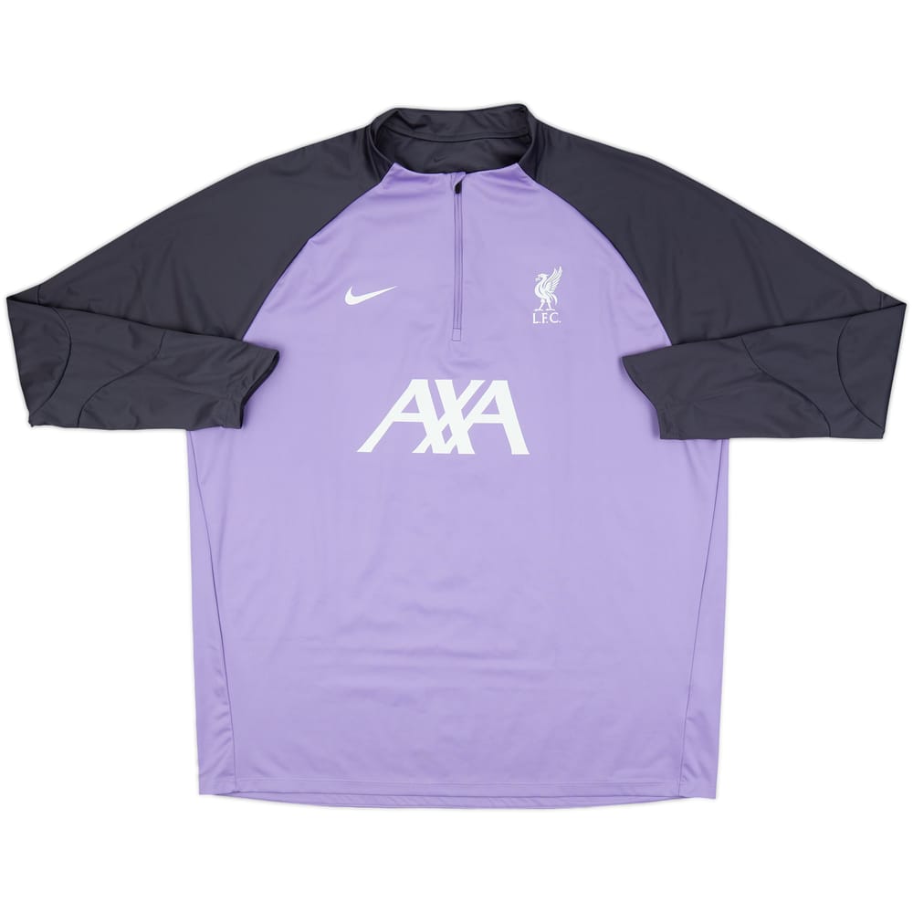 2023-24 Liverpool Nike 1/4 Zip Drill Top - 10/10 - (XXL)