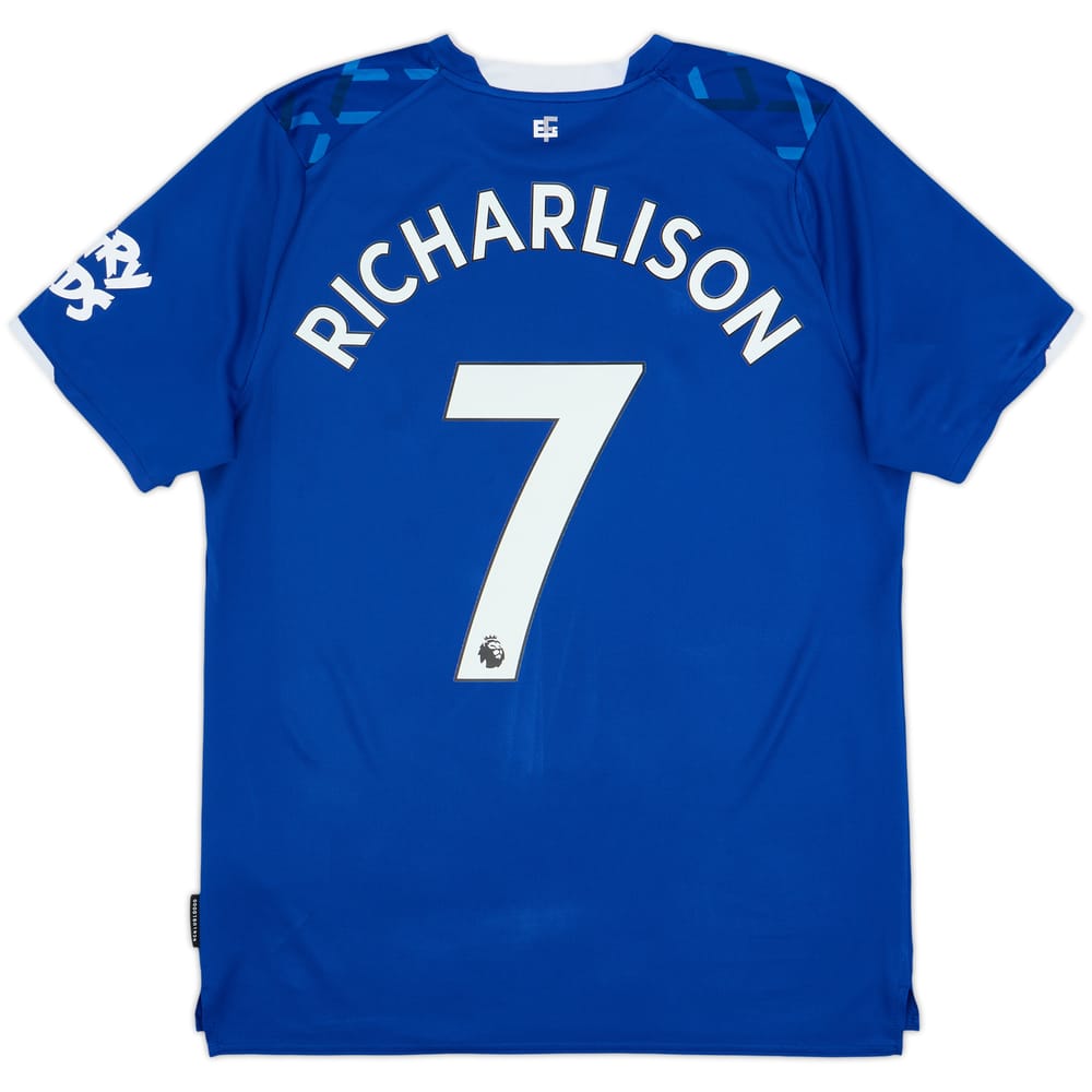2019-20 Everton Home Shirt Richarlison #7 - 9/10 - (L)