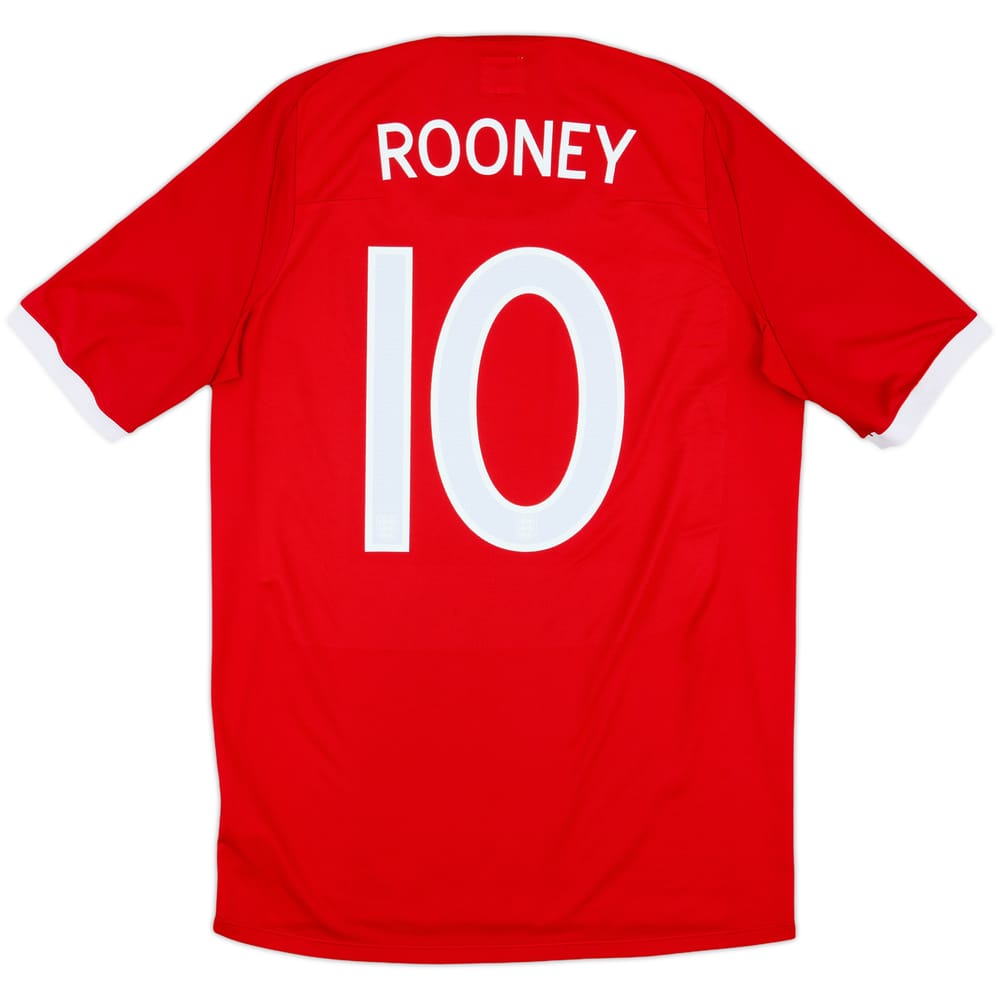 2010-11 England Away Shirt Rooney #10 - 9/10 - (M)