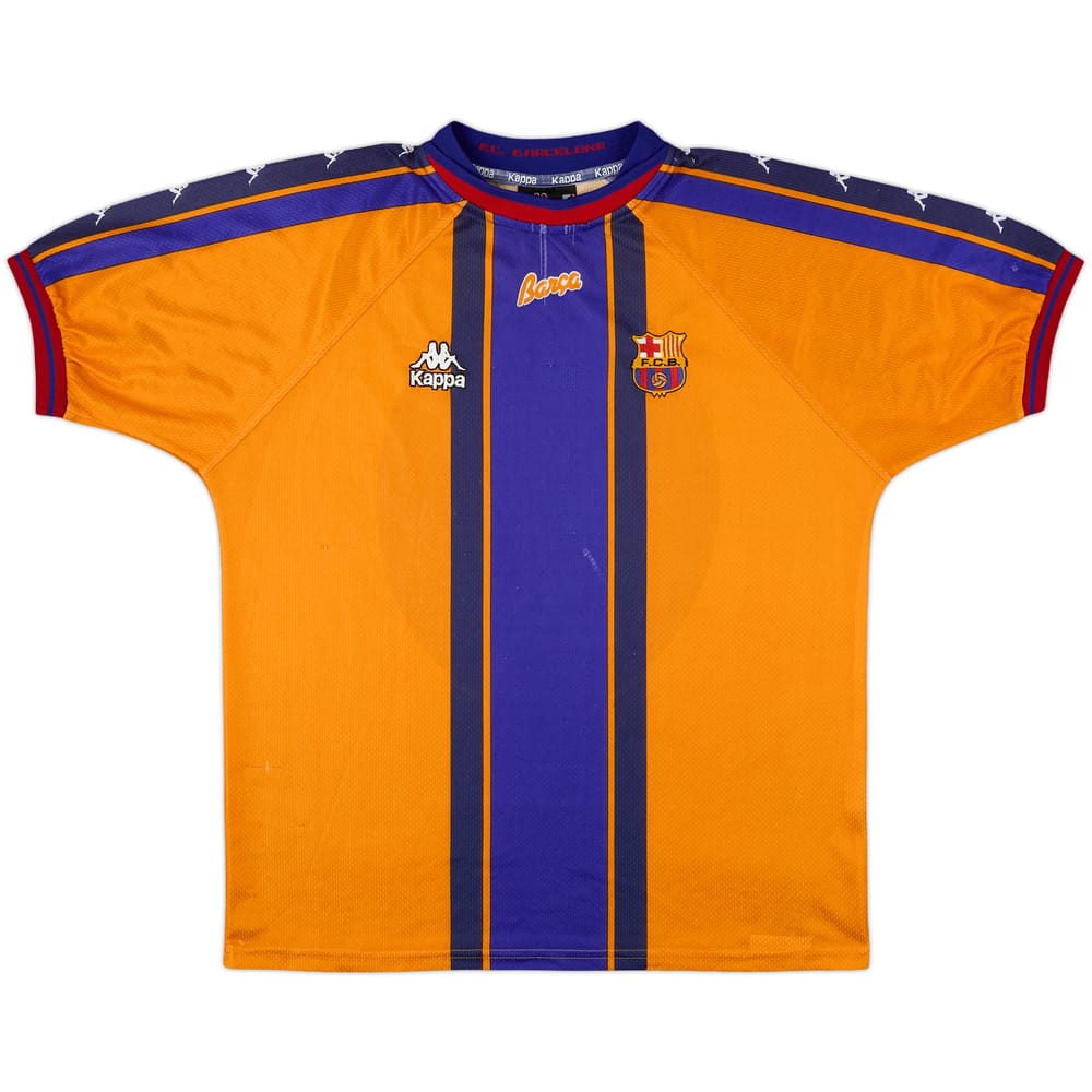 1997-98 Barcelona Away Shirt - 6/10 - (L)