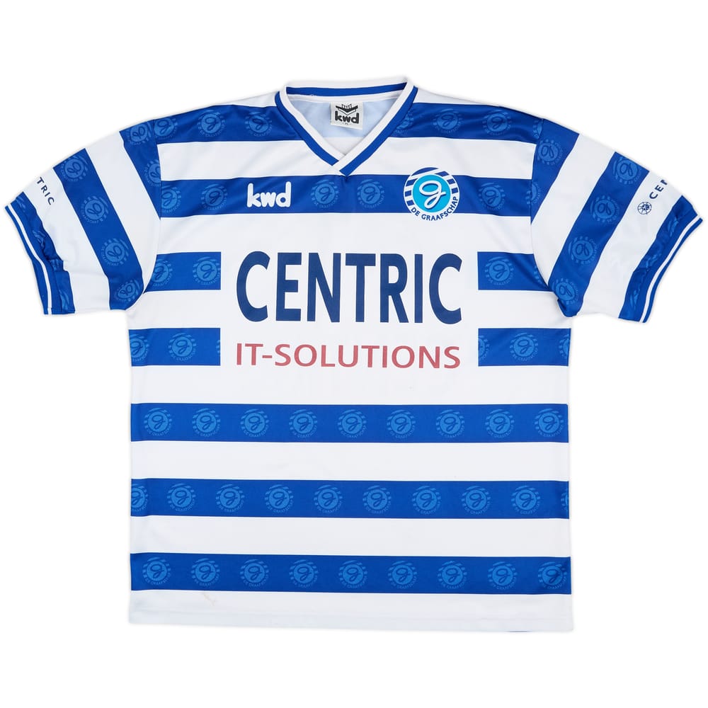 2002-03 De Graafschap Match Issue Home Shirt #24