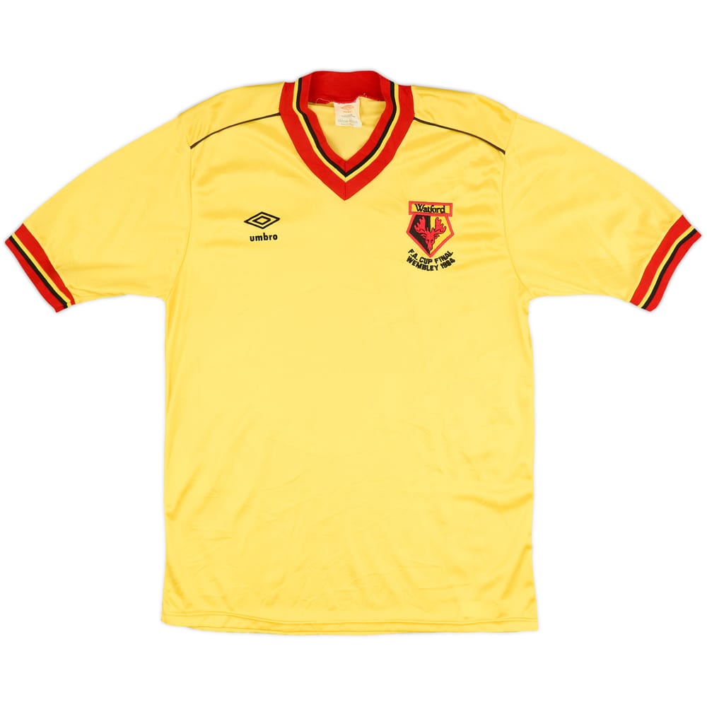 1982-85 Watford 'FA Cup Final 1984' Home Shirt - 8/10 - (L)