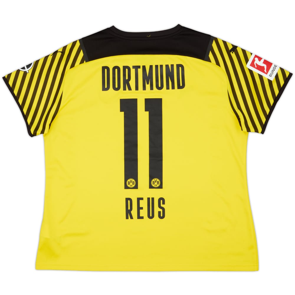2021-22 Borussia Dortmund Home Shirt Reus #11 - 8/10 - (Women's XL)