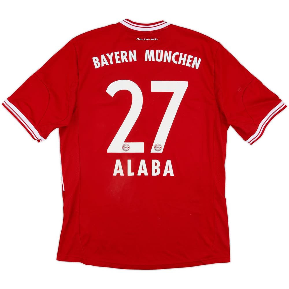 2013-14 Bayern Munich Home Shirt Alaba #27 - 6/10 - (L)