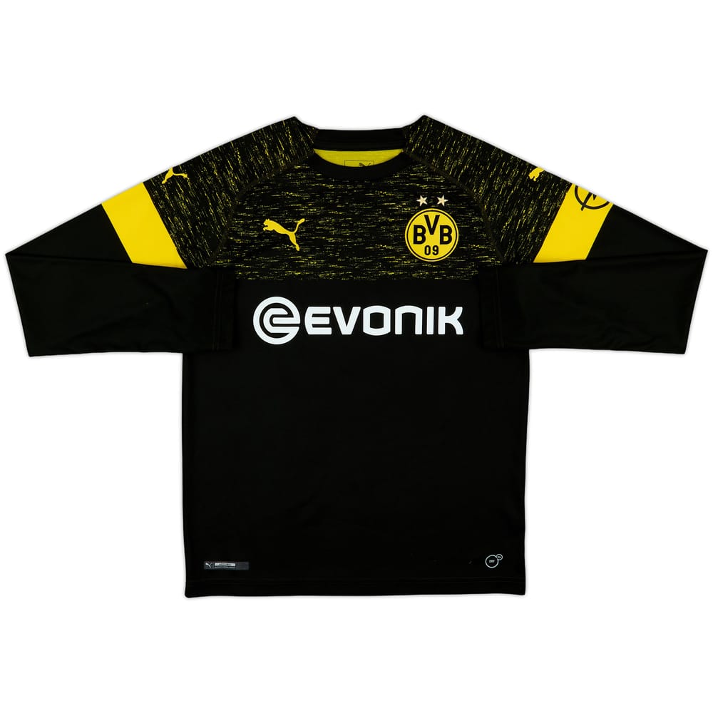 2018-19 Borussia Dortmund Away L/S Shirt - 8/10 - (L.Boys)