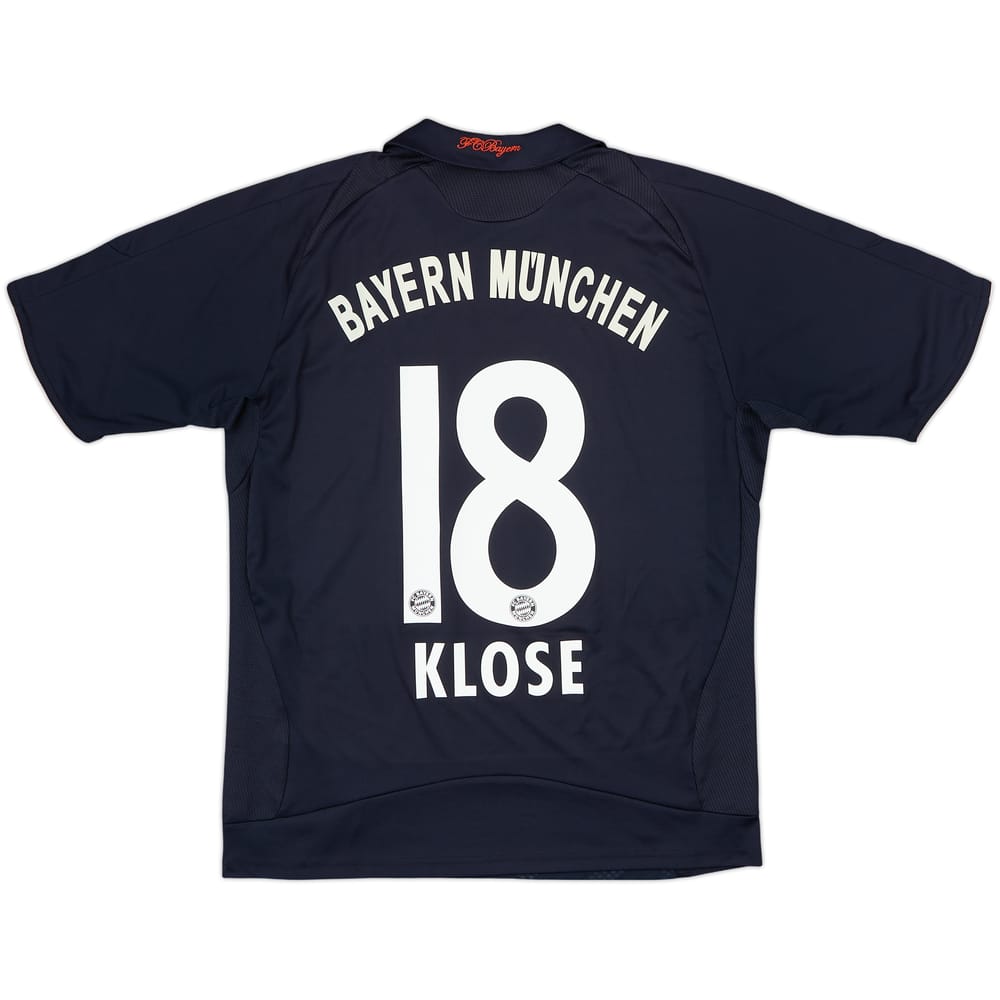 2008-09 Bayern Munich Away Shirt Klose #18 - 7/10 - (XL.Boys)
