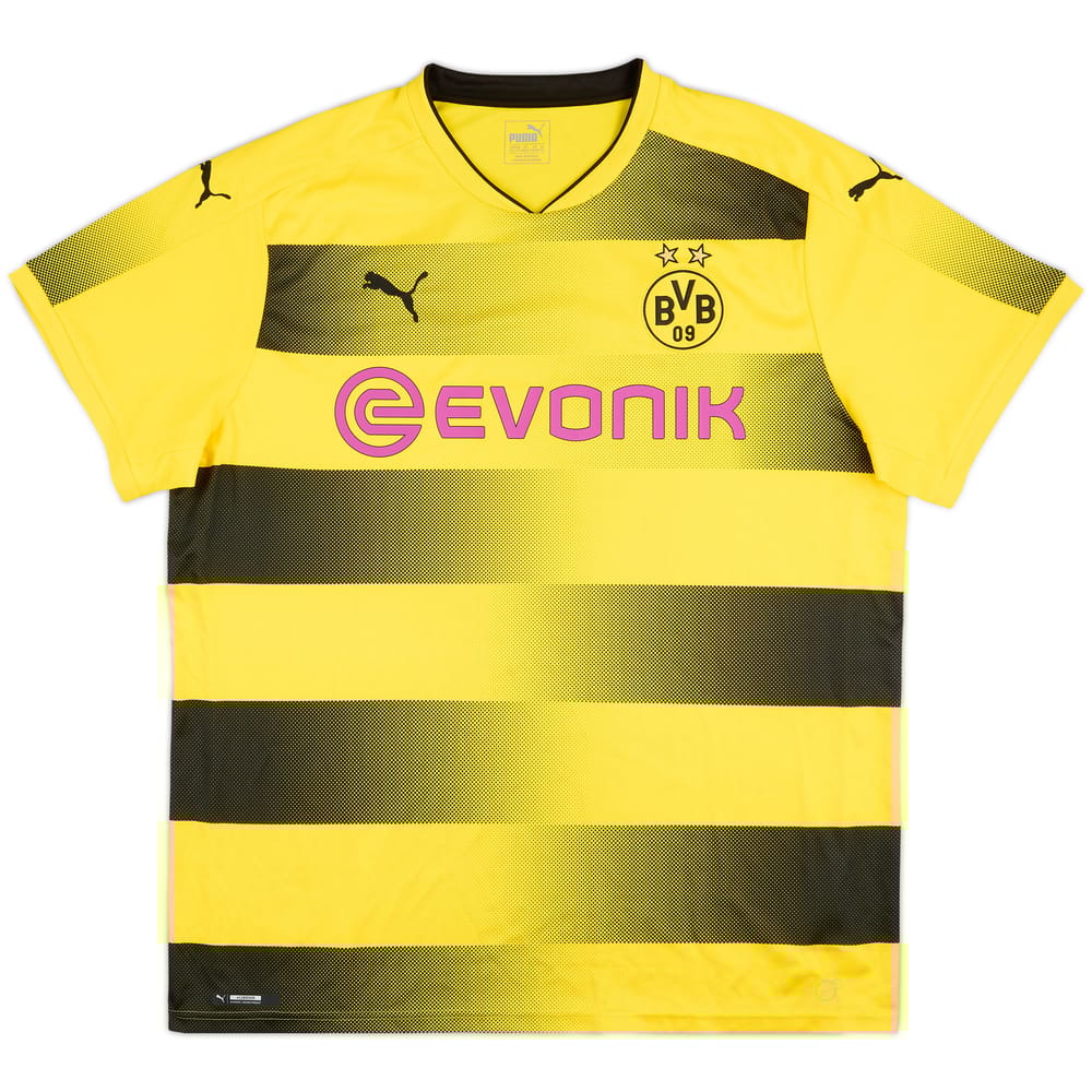 2017-18 Borussia Dortmund Home Shirt - 8/10 - (XXL)