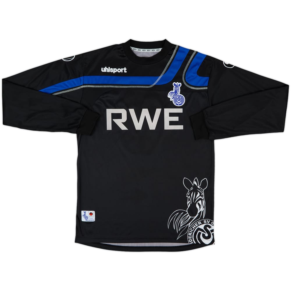 2010-11 Duisburg Away L/S Shirt #6 - 7/10 - (M)