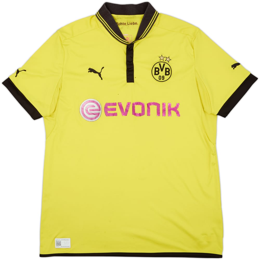 2012-13 Borussia Dortmund Home Shirt - 4/10 - (XXL)