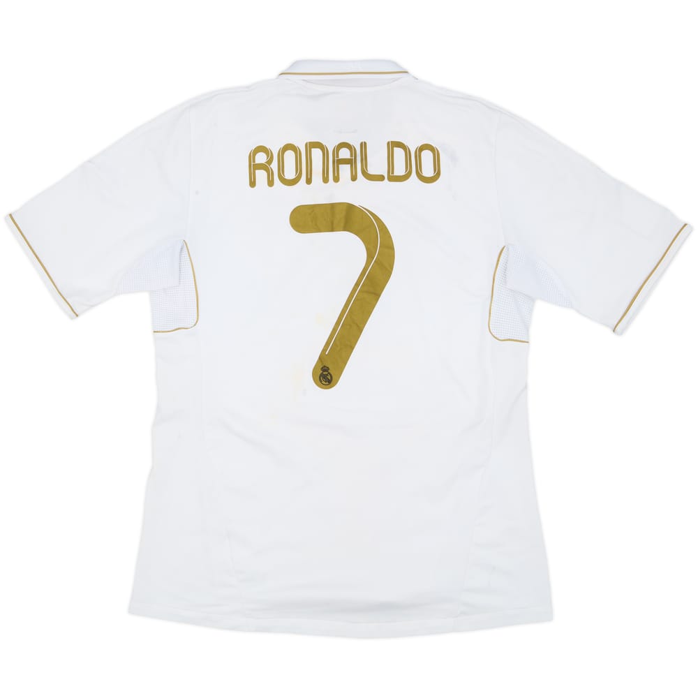 2011-12 Real Madrid Home Shirt Ronaldo #7 - 4/10 - (L)