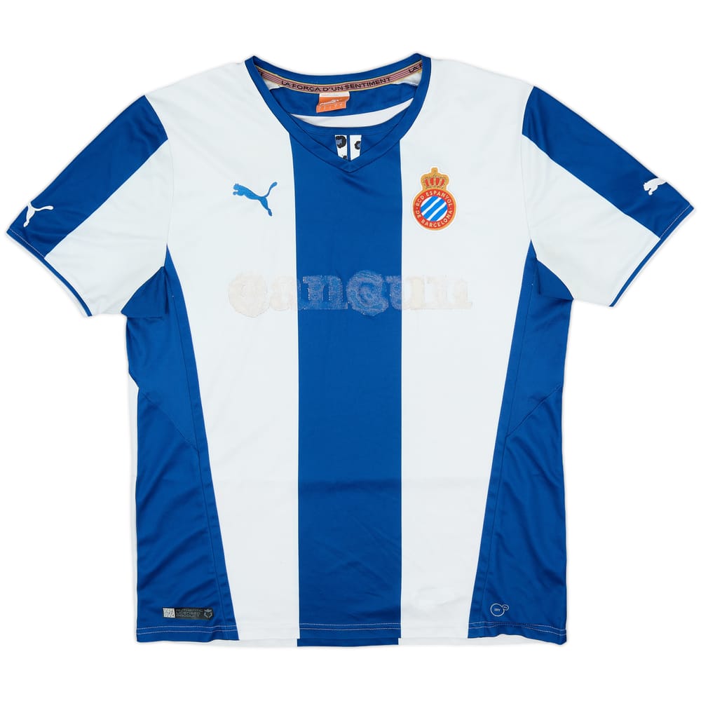 2013-14 Espanyol Home Shirt - 4/10 - (L)