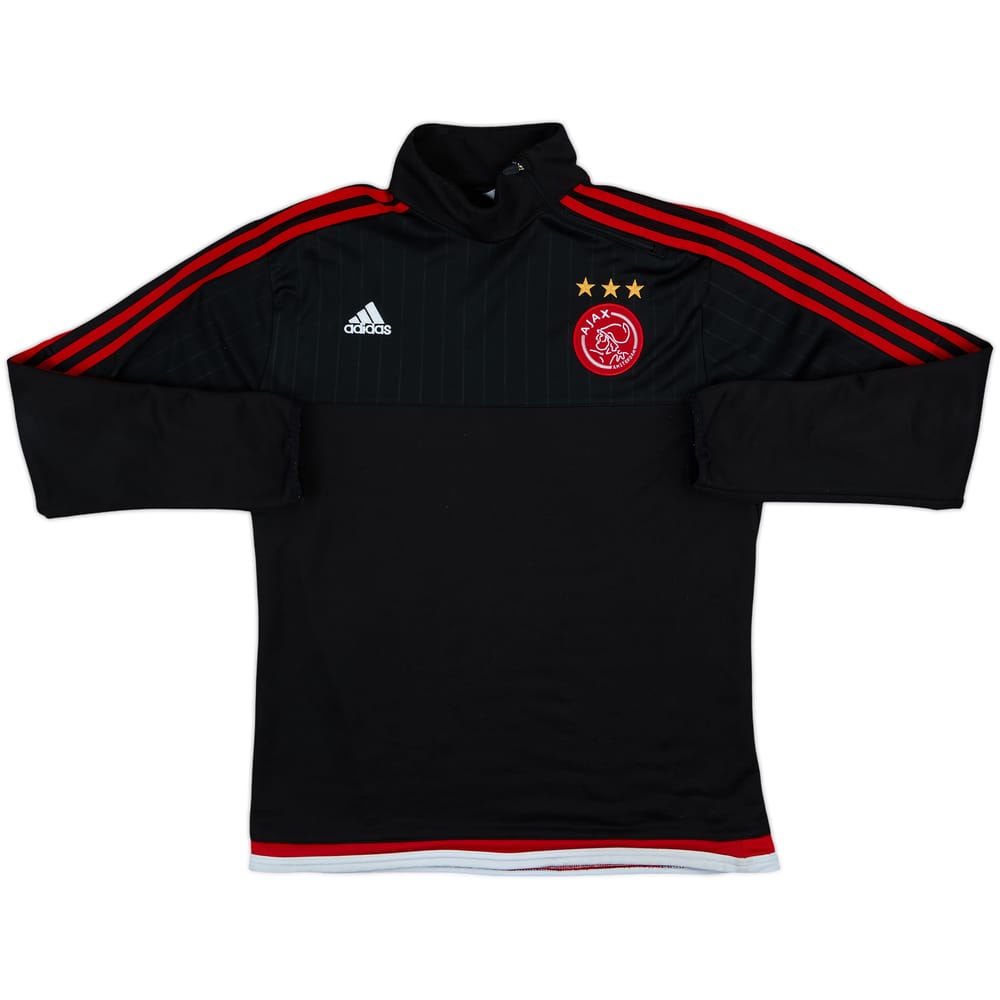2015-16 Ajax adidas 1/4 Zip Drill Top - 8/10 - (L)