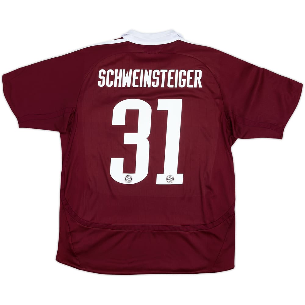 2006-07 Bayern Munich CL Shirt Schweinsteiger #31 - 7/10 - (XL.Boys)