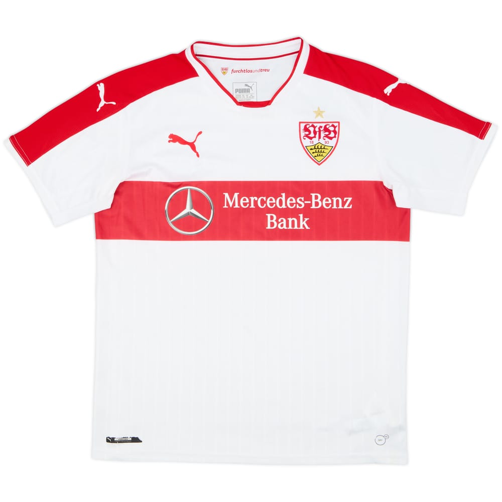 2016-17 Stuttgart Home Shirt - 8/10 - (XL.Boys)