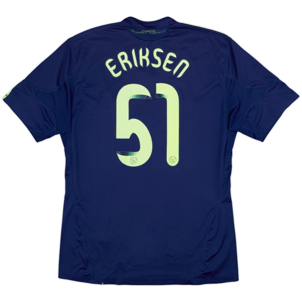 2010-11 Ajax Away Shirt Eriksen #51 - 6/10 - (XL)