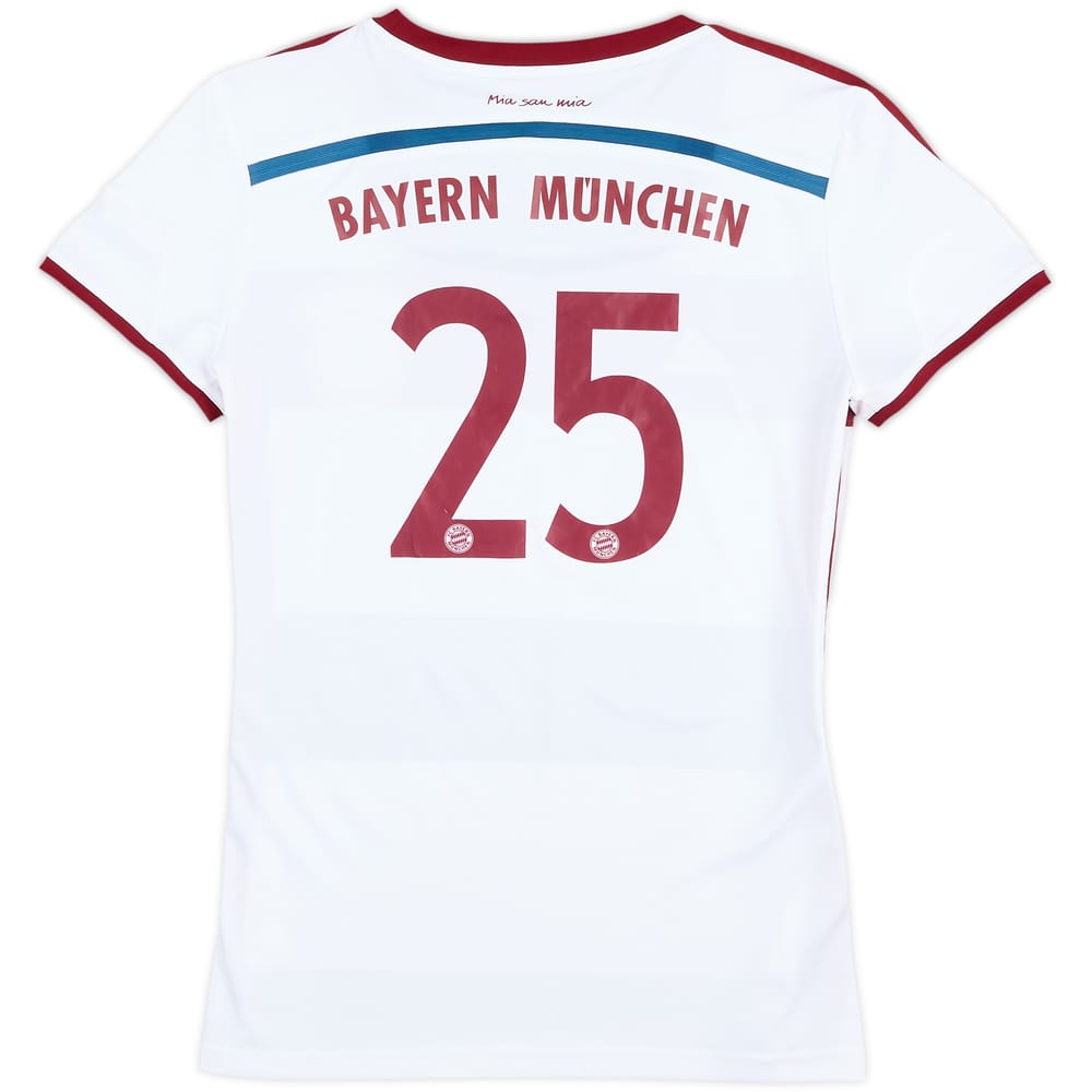 2014-15 Bayern Munich Away Shirt #25 - 10/10 - (Women's M)