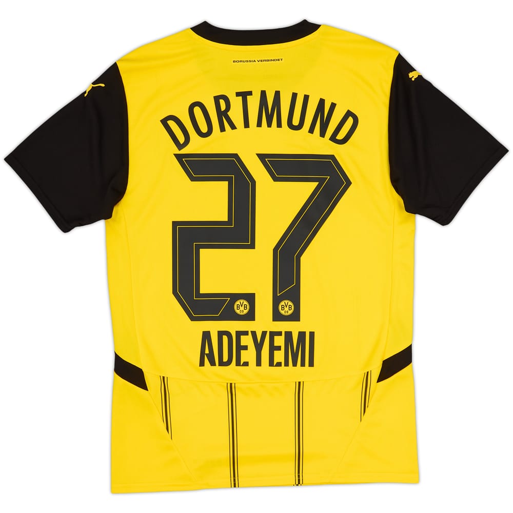 Camiseta de local del Borussia Dortmund 2024-25 Adeyemi #27 - 10/10 - (S)