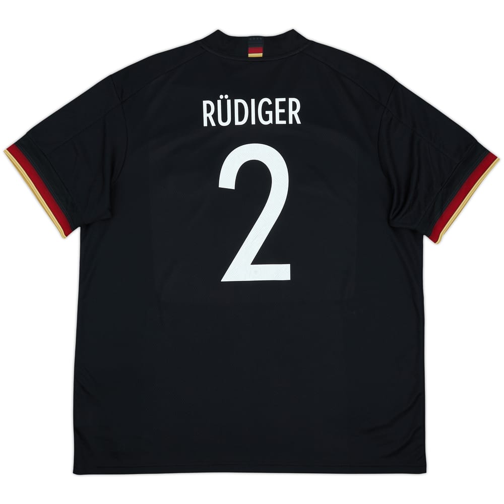2020-21 Germany Away Shirt Rudiger #2 - 10/10 - (XXL)