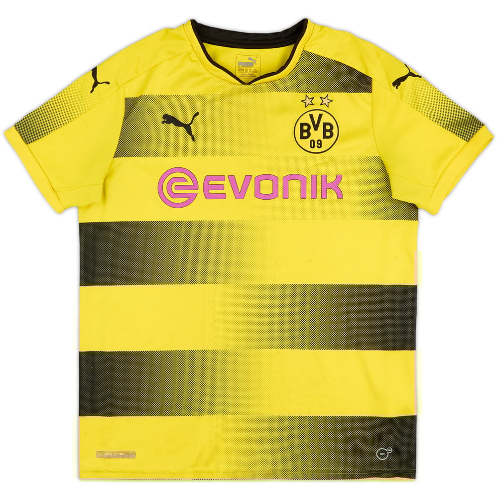 Camiseta de local del Borussia Dortmund 2017-18 - 6/10 - (Niños XL)