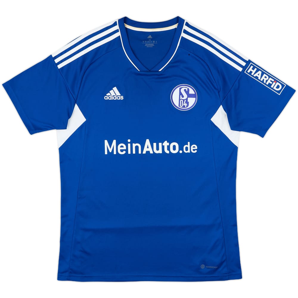 2022-23 Schalke Home Shirt - 4/10 - (M)