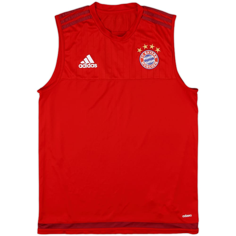 2015-16 Bayern Munich adidas Training Vest - 6/10 - (M)