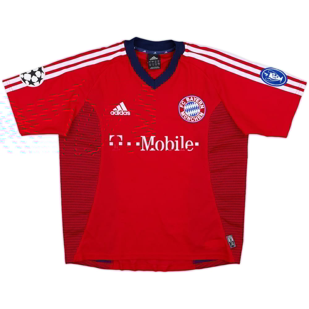 2002-03 Bayern Munich CL Shirt - 4/10 - (Y)