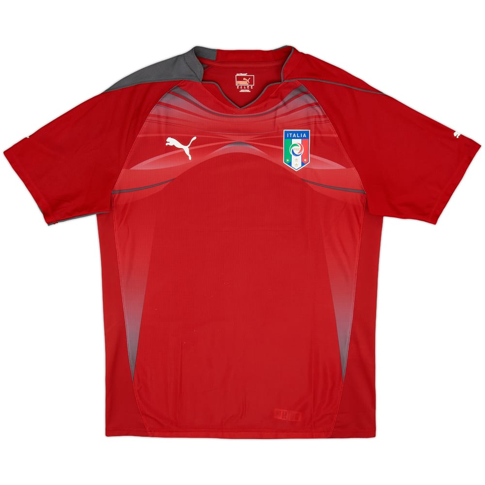 2010-12 Italy Player Issue GK S/S Shirt - 8/10 - (XL)