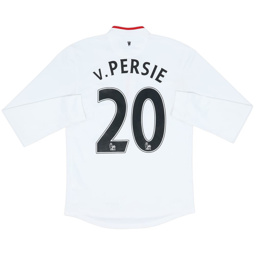 2012-14 Manchester United Away L/S Shirt v.Persie #20 - 7/10 - (S)