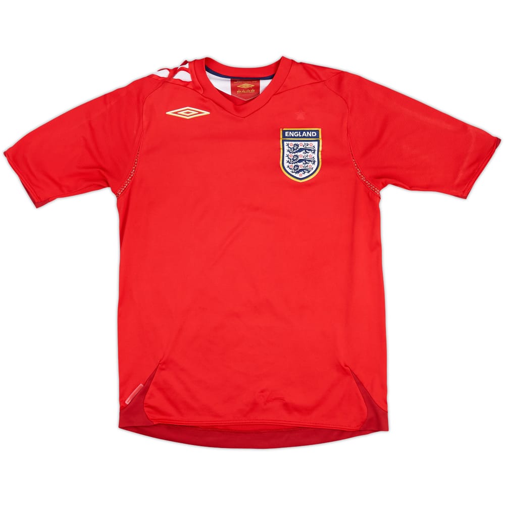 2006-08 England Away Shirt - 5/10 - (S)