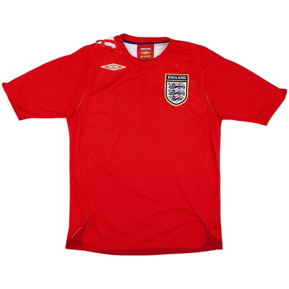 2006-08 England Away Shirt - 5/10 - (S)