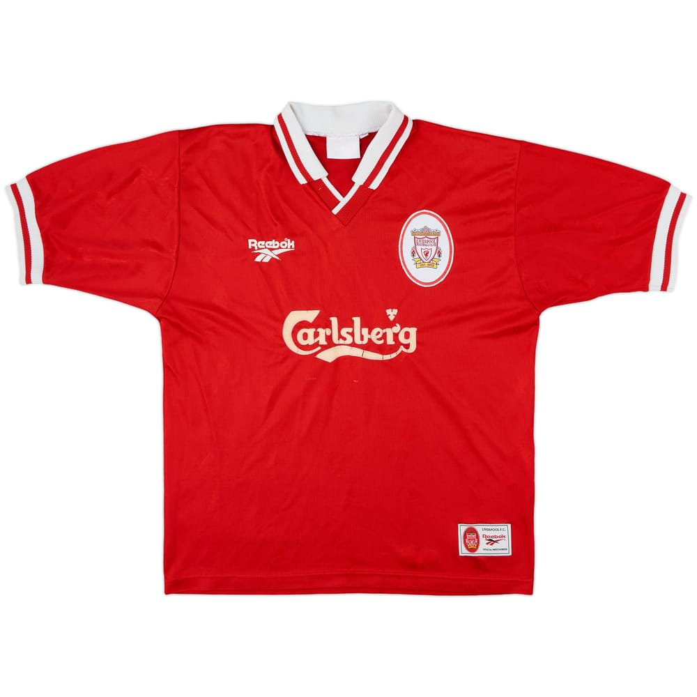 1996-98 Liverpool Local Camiseta - 5/10 - (L)
