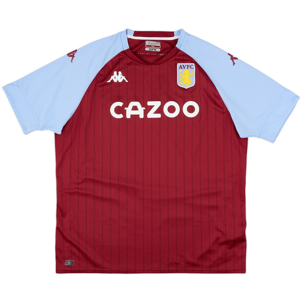 2020-21 Aston Villa Home Shirt - 5/10 - (3XL)