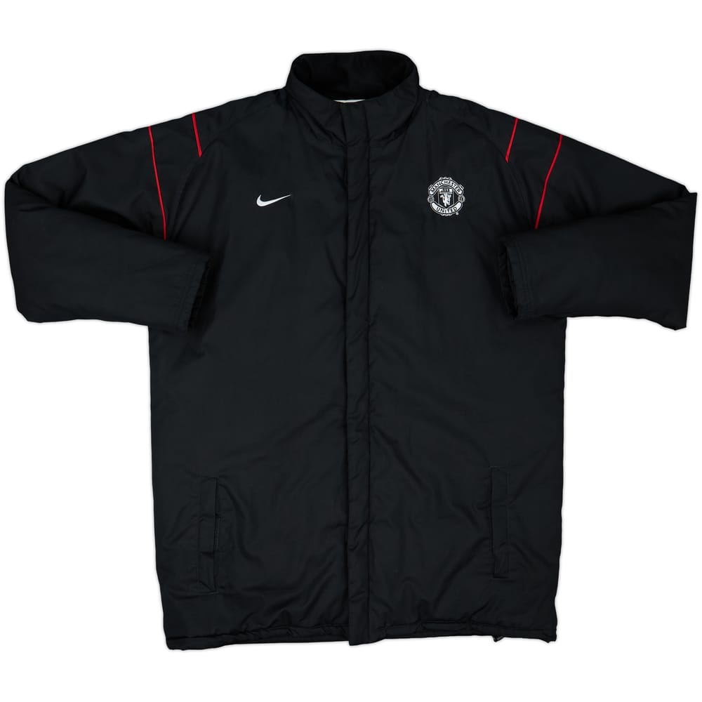 2003-04 Manchester United Nike Padded Bench Coat - 10/10 - (L)