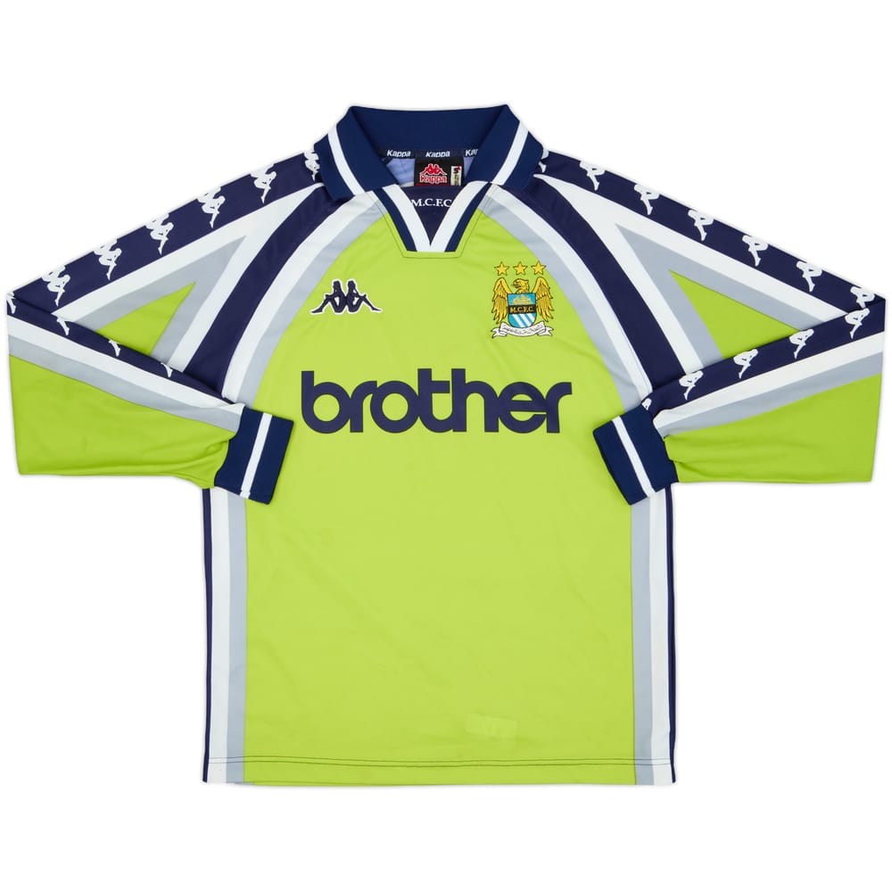 1997-99 Manchester City GK Shirt - 8/10 - (S)