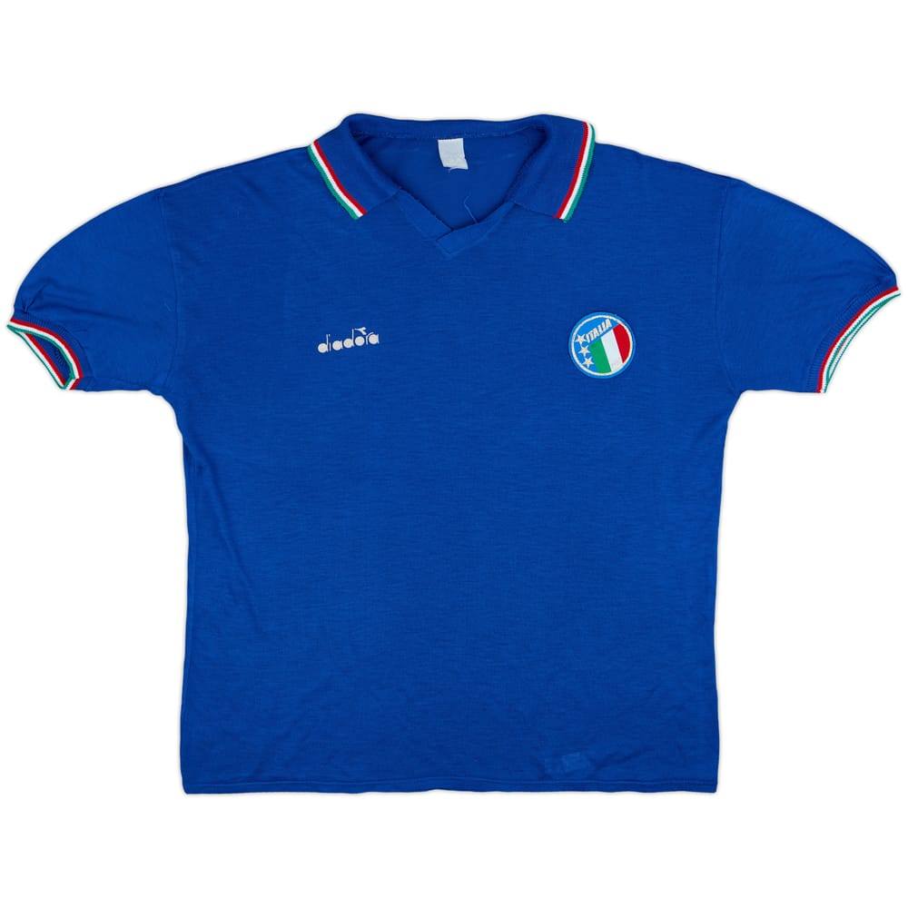 1986-91 Italy Home Shirt - 8/10 - (XL)