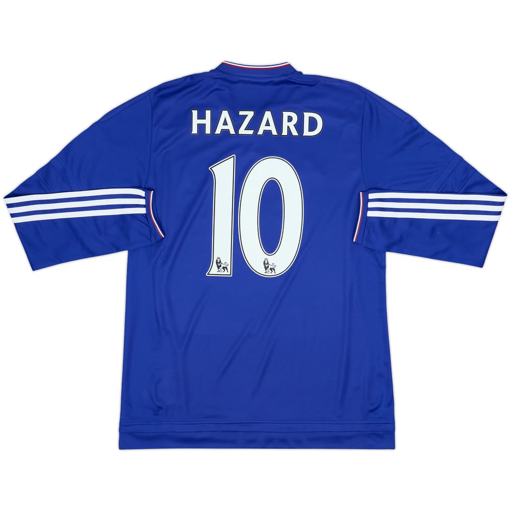 2015-16 Chelsea Home L/S Shirt Hazard #10 - 8/10 - (M)