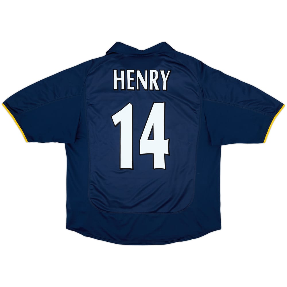 2000-02 Arsenal European Shirt Henry #14 - 10/10 - (L)