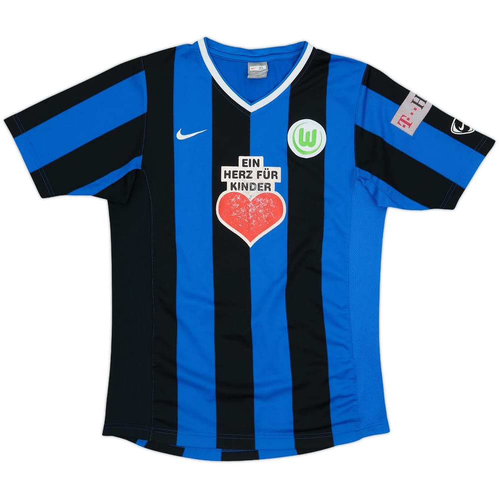 2007-08 Wolfsburg Away Shirt - 6/10 - (XL.Boys)