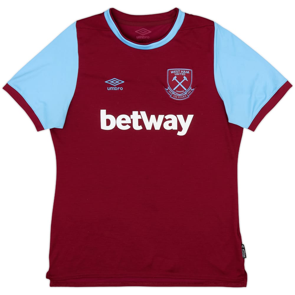 2020-21 West Ham Home Shirt - 8/10 - (Women's M)