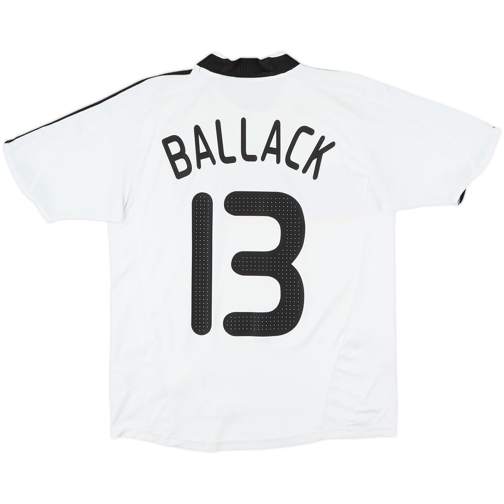 2008-09 Germany Home Shirt Ballack #13 - 7/10 - (L.Boys)
