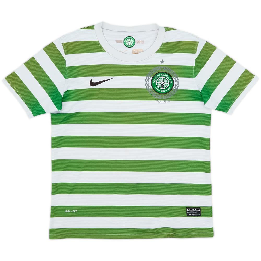 2012-13 Celtic '125th Anniversary' Home Shirt - 4/10 - (M.Boys)