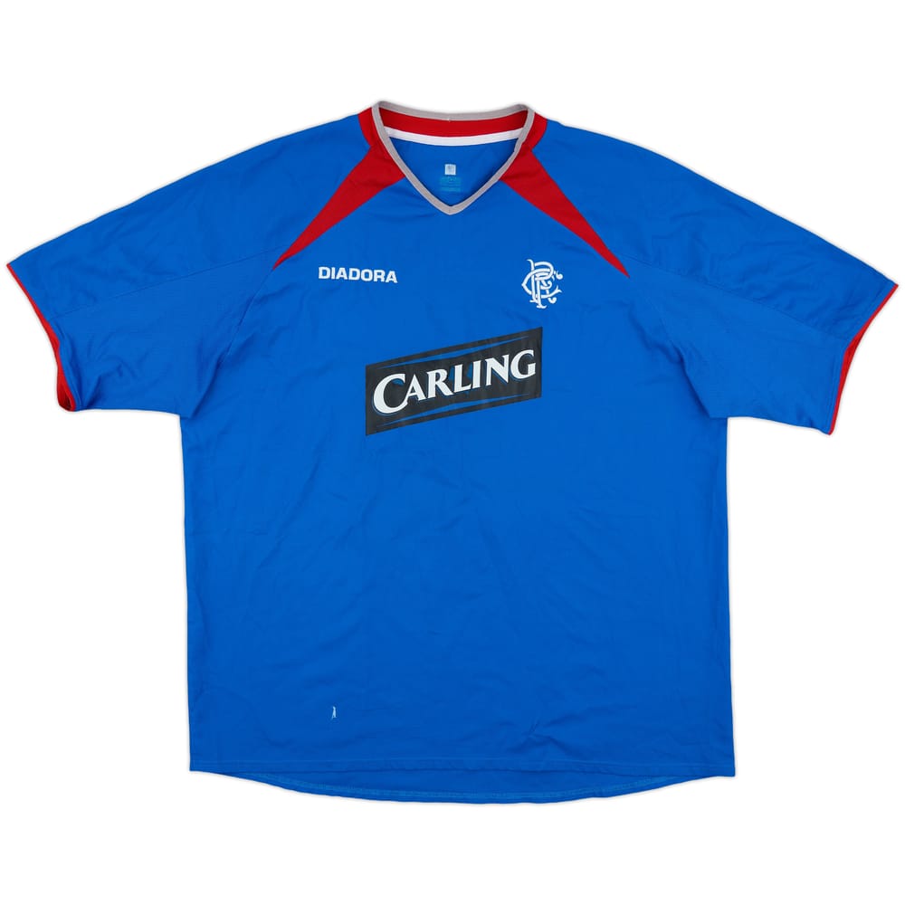 2003-05 Rangers Home Shirt - 4/10 - (XL)