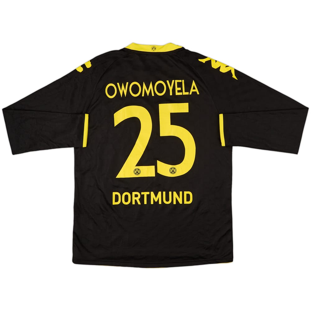 2010-11 Borussia Dortmund Away L/S Shirt Owomoyela #25 - 7/10 - (XL)