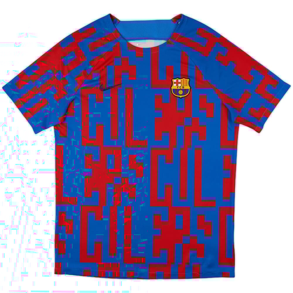 2022-23 Barcelona Nike Training Shirt - 8/10 - (L)