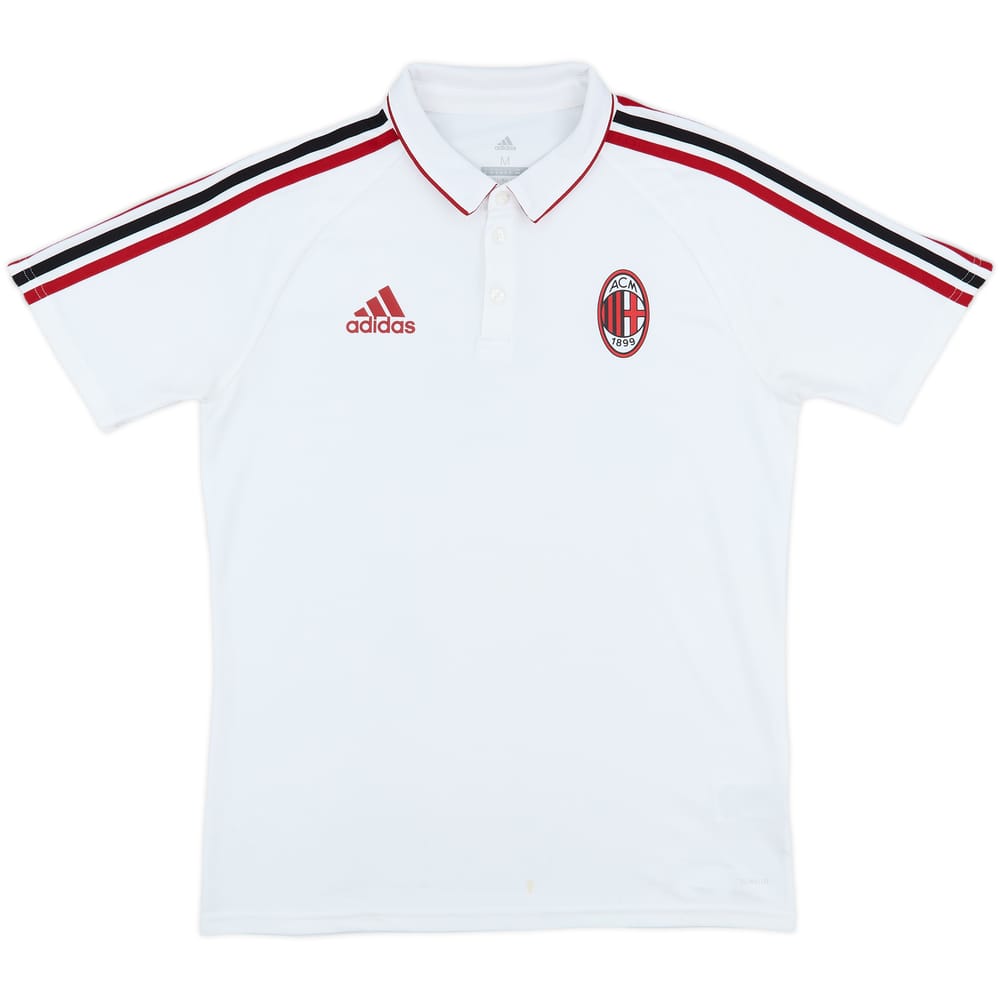 2017-18 AC Milan adidas Polo Shirt - 7/10 - (M)