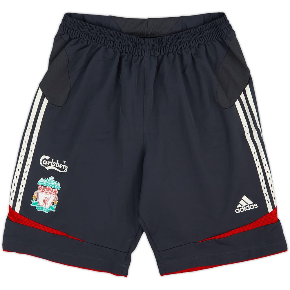 2006-07 Liverpool adidas Formotion Training Shorts - 8/10 - (L)