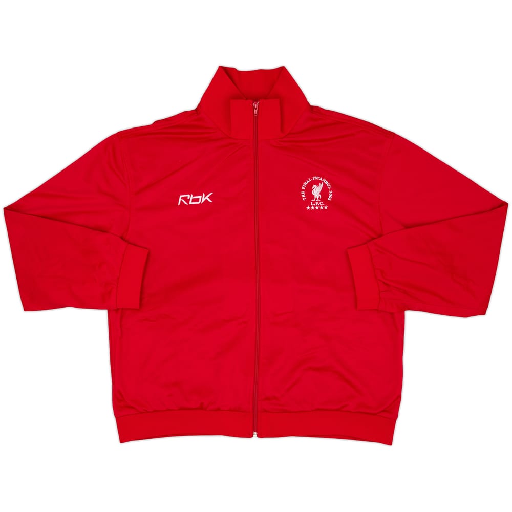 2005 Liverpool Reebok The Final Istanbul Track Jacket - 8/10 - (XXL)
