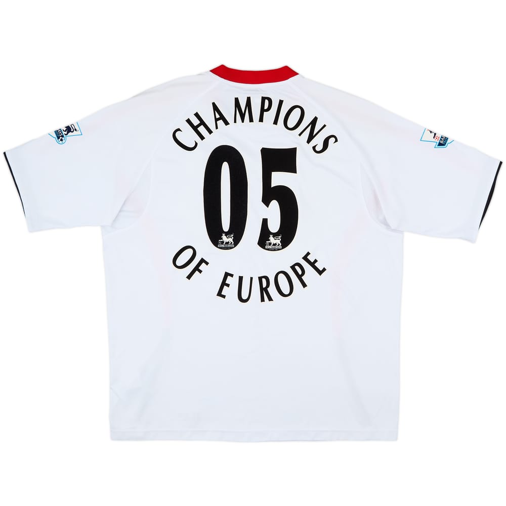 2005-06 Liverpool Away Shirt #05 - 7/10 - (XL)