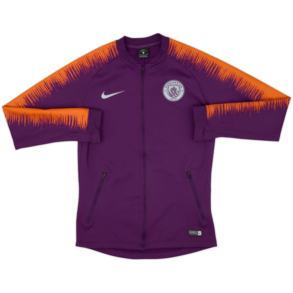 2018-19 Manchester City Nike Track Jacket - 8/10 - (S)