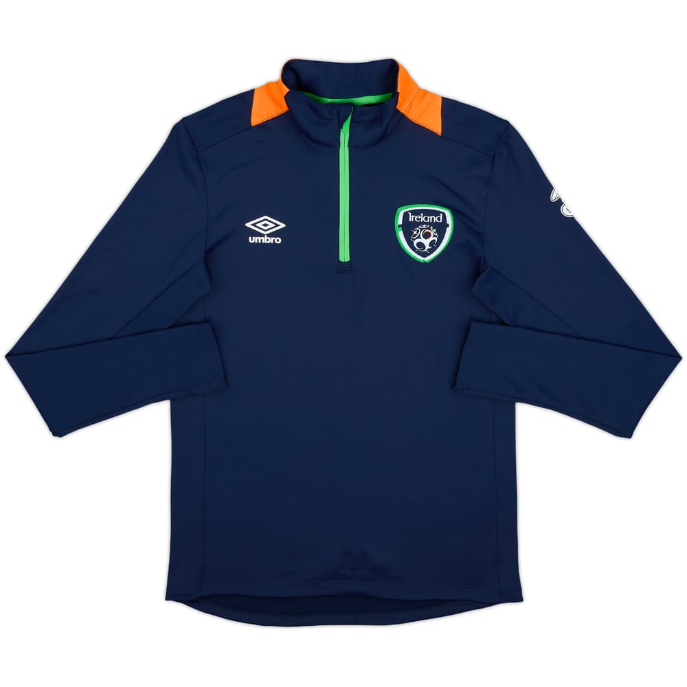 2016-17 Ireland Umbro 1/4 Zip Drill Top - 8/10 - (S)